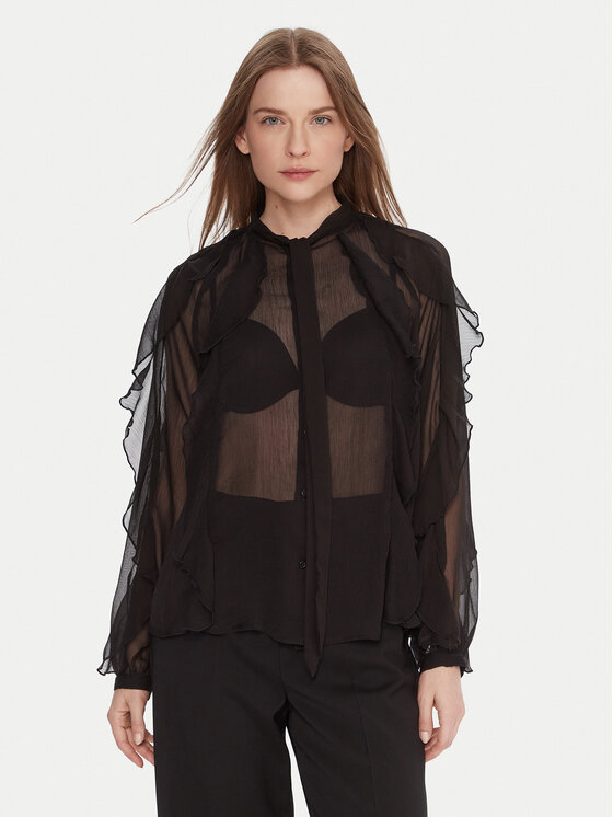 ONLY Koszula Taryn 15360696 Czarny Regular Fit