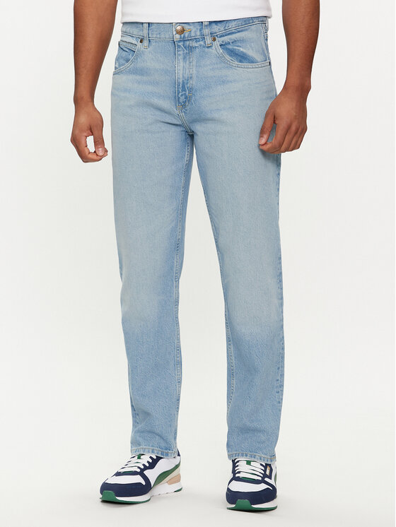 Lee Jeansy Oscar 112346328 Niebieski Relaxed Fit