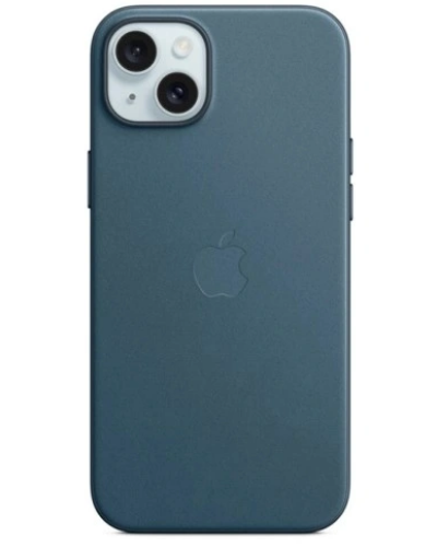 Apple Etui do iPhone 15 Plus FineWoven MagSafe - Pacific Blue