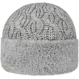 Czapka Dzianinowa Faux Fur Cuff by Seeberger, szary, One Size