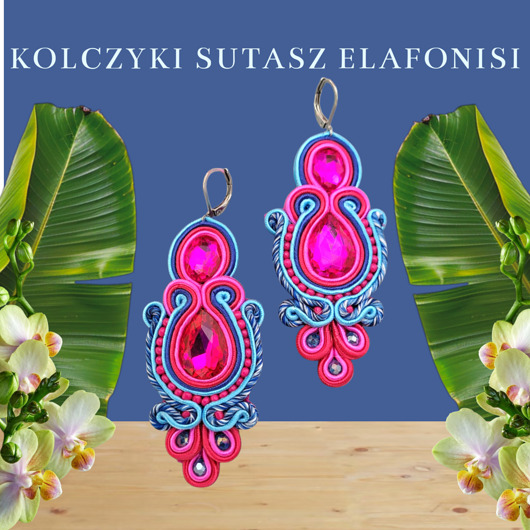 Kolczyki sutasz ELAFONISI
