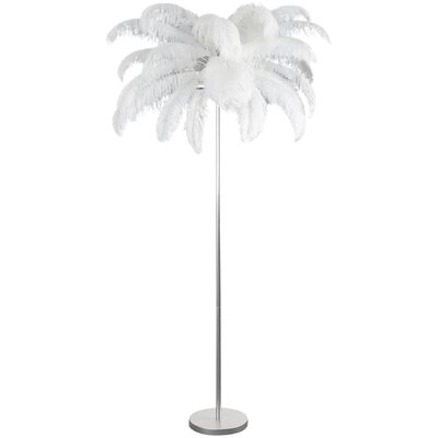 Lampa podłogowa EUROFIRANY Feri 6 464602 Srebrny wysokość 180 cm