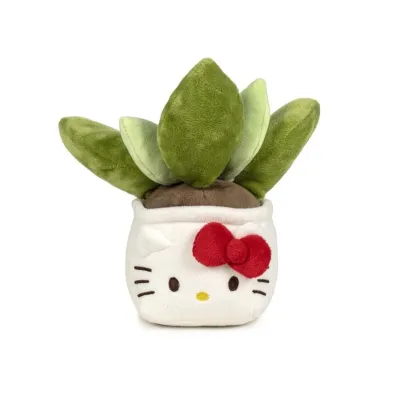 Hello Kitty - plusz Doniczka liście 20cm Epee