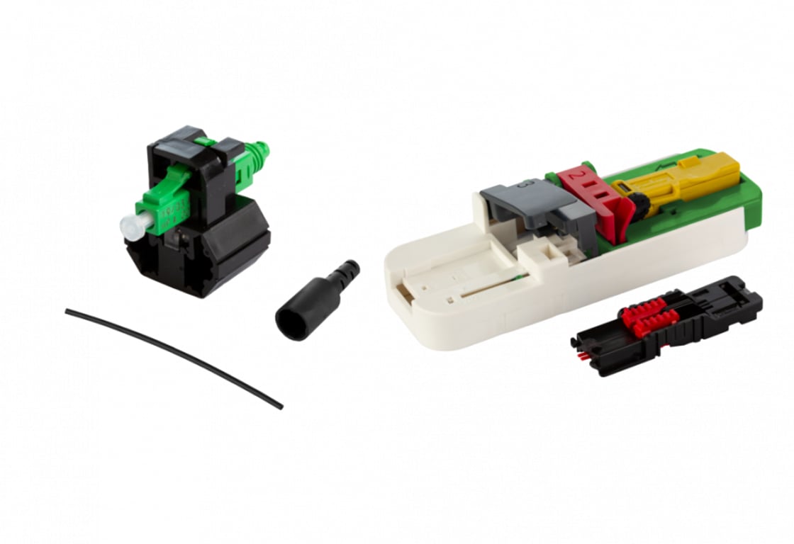 METZ CONNECT 1509QAJA002C-E złącze światłowodowe LC