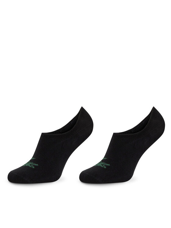Lacoste Zestaw 3 par stopek unisex RA7872 Czarny