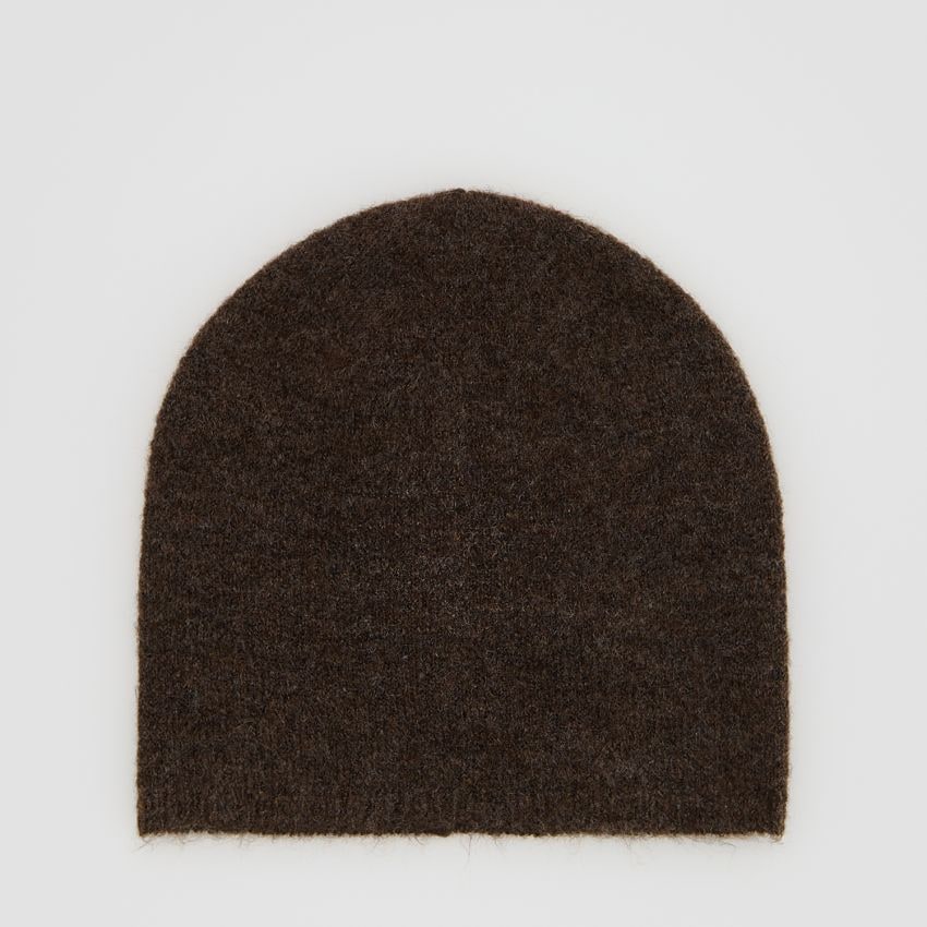Reserved - Czapka beanie - ciemnobrązowy