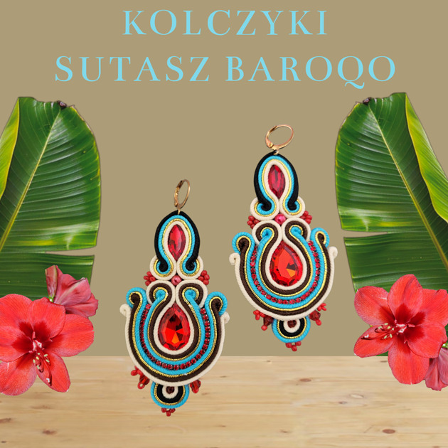 Kolczyki sutasz BAROQO