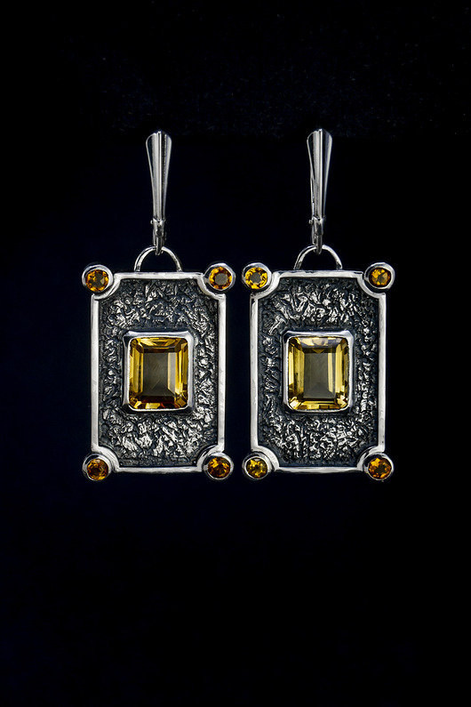 Kolczyki srebrne Portal Sevi