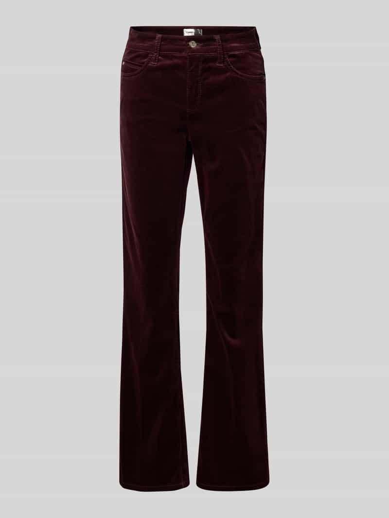 Spodnie materiałowe rozkloszowane z 5 kieszeniami model ‘PARIS’