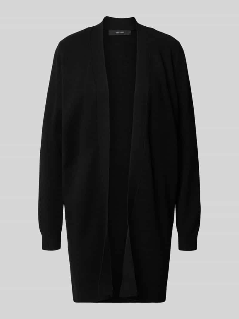 Kardigan o kroju regular fit z mieszanki wiskozy model ‘NANCY’