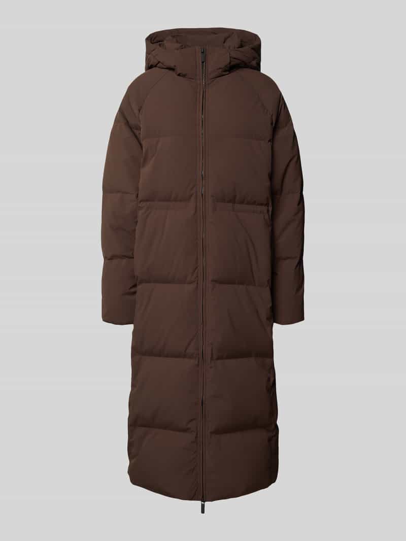 Kurtka puchowa o kroju regular fit z odpinanym kapturem model ‘MAYA’