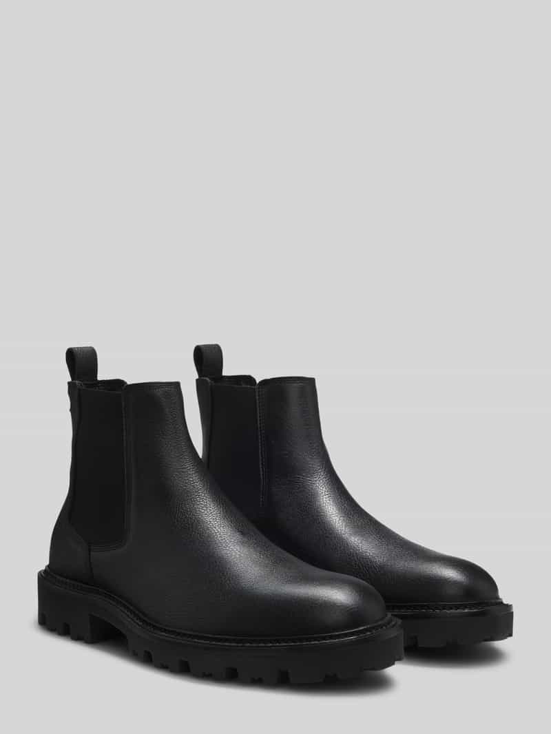 Buty chelsea z prawdziwej skóry bydlęcej