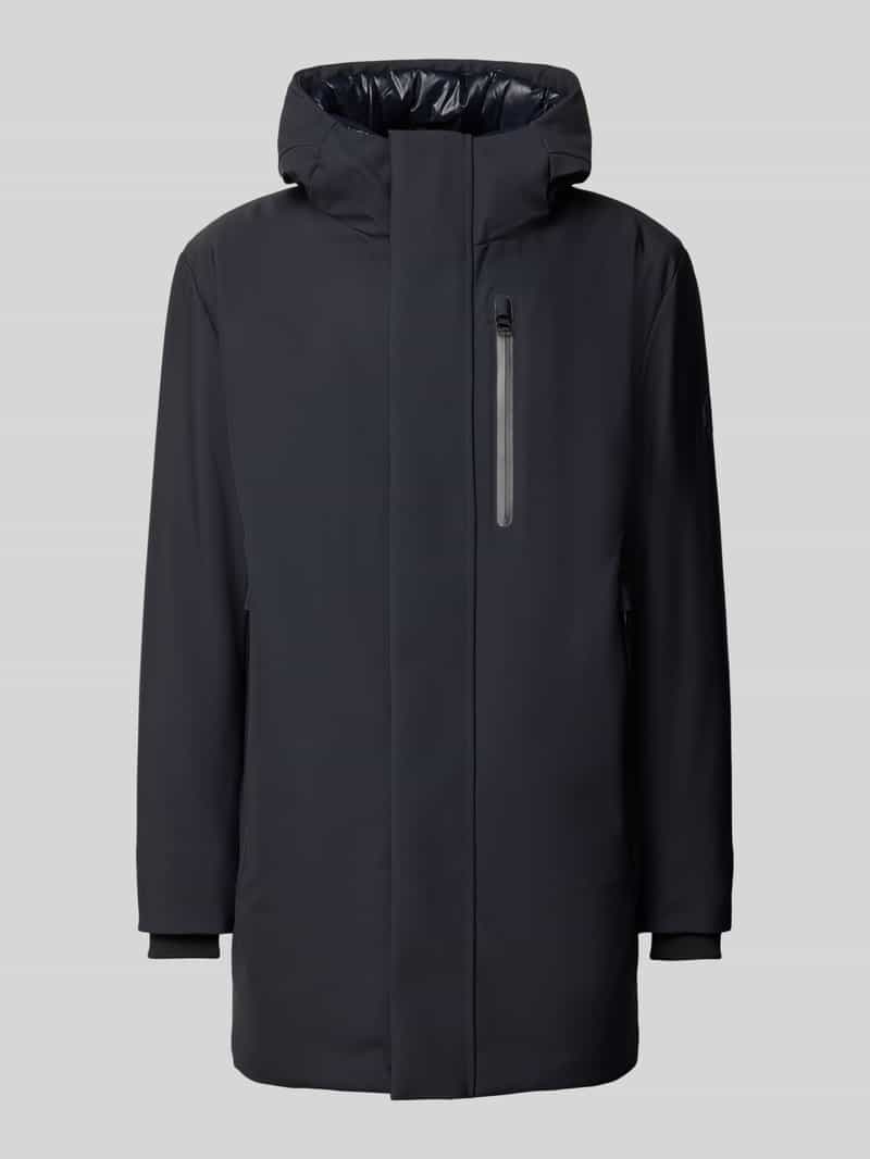 Parka o kroju regular fit z kapturem model ‘FLEX CROSS’