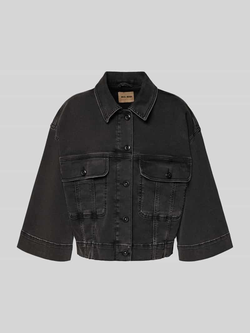 Kurtka jeansowa z szerokimi rękawami model ‘Penn Deluxe’