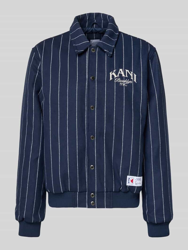 Kurtka baseballowa z wyhaftowanym logo