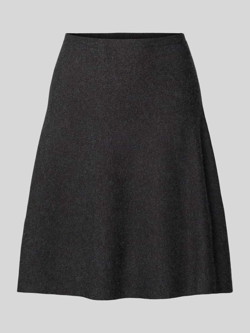 Spódnica mini rozkloszowana z mieszanki wiskozy