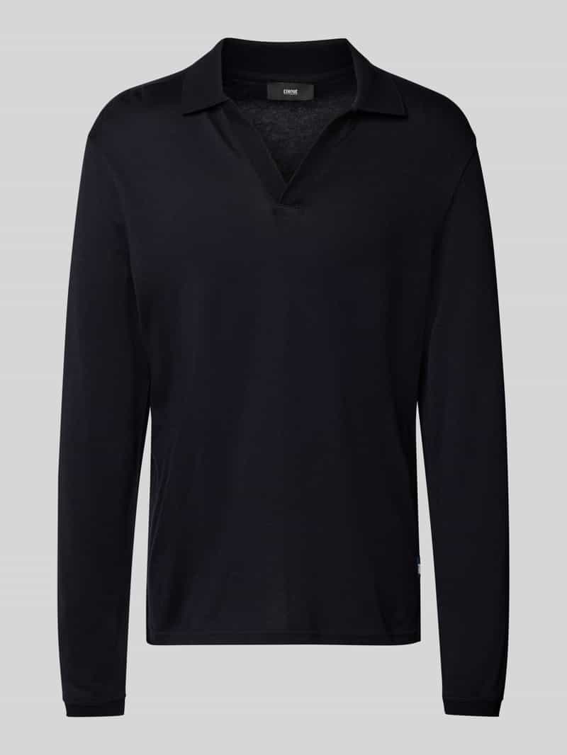 Koszulka polo o kroju regular fit z dekoltem w serek model ‘BOLLO’