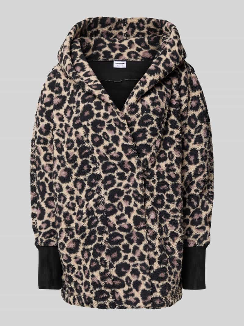 Płaszcz o kroju regular fit ze sztucznego futra model ‘Cuddle’