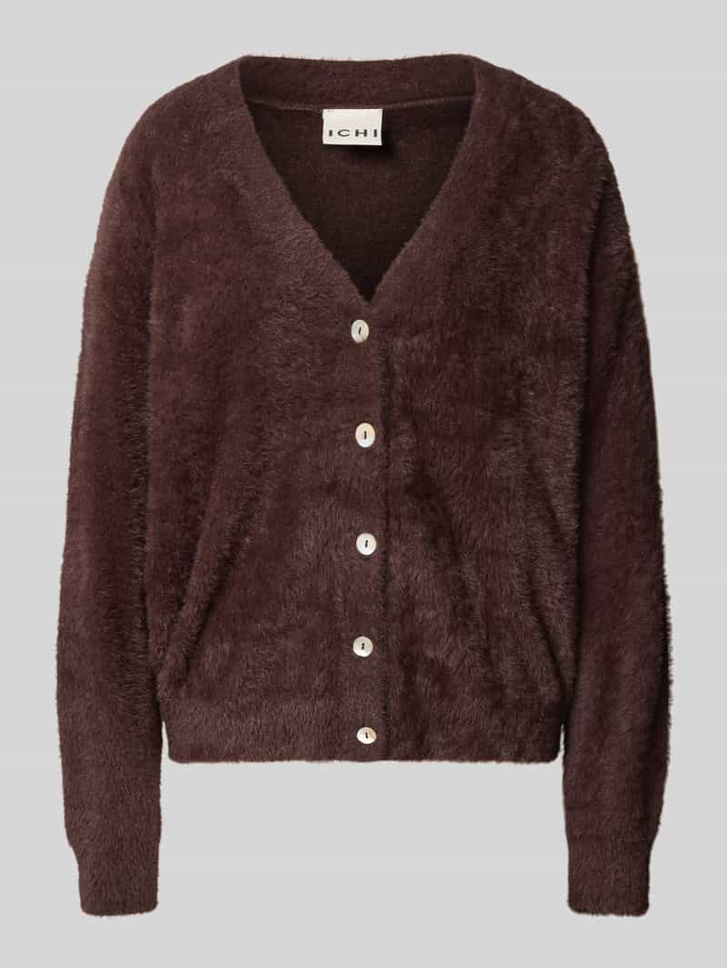 Kurtka z dzianiny z dekoltem w serek model ‘BRULA’