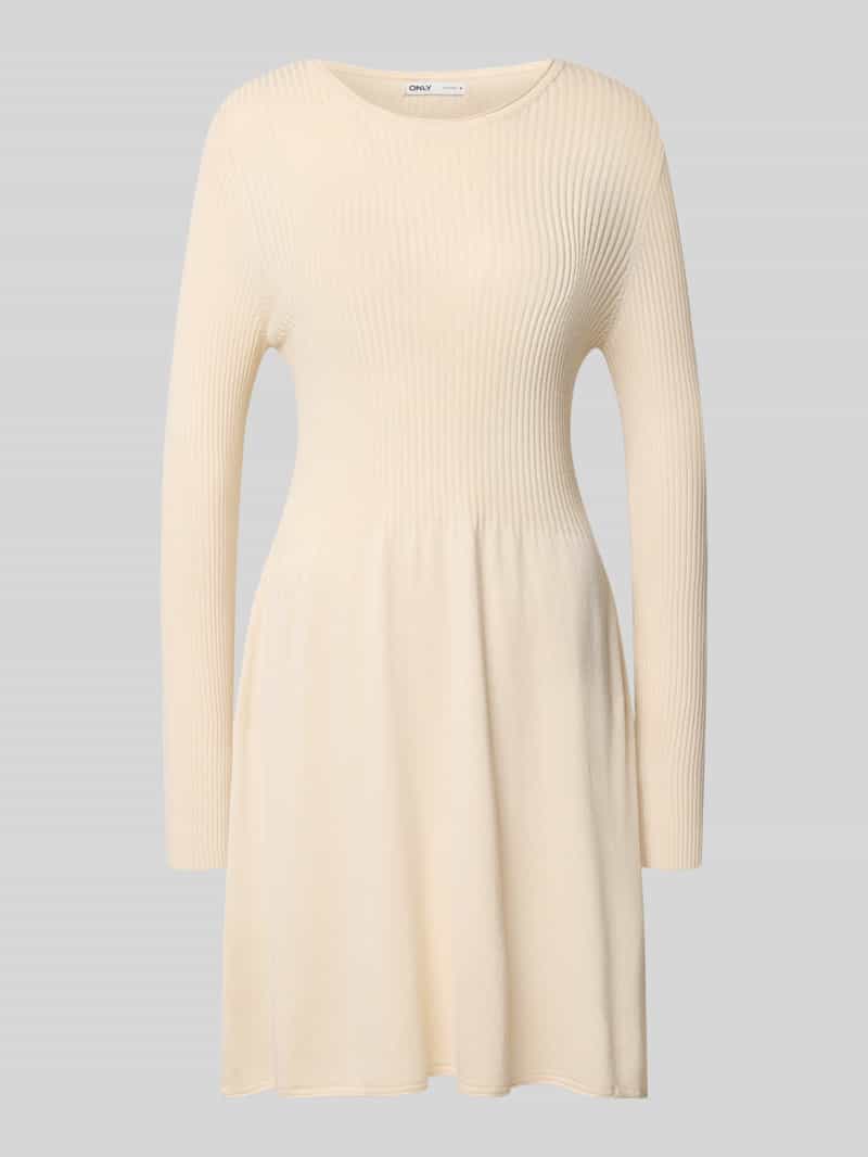 Sukienka lekko rozkloszowana z dzianiny z mieszanki wiskozy model ‘ALMA’