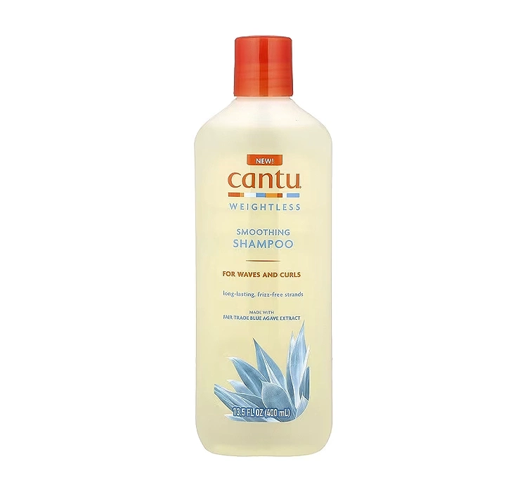 Cantu Weightless wygładzający szampon do włosów kręconych i falowanych 400 ml