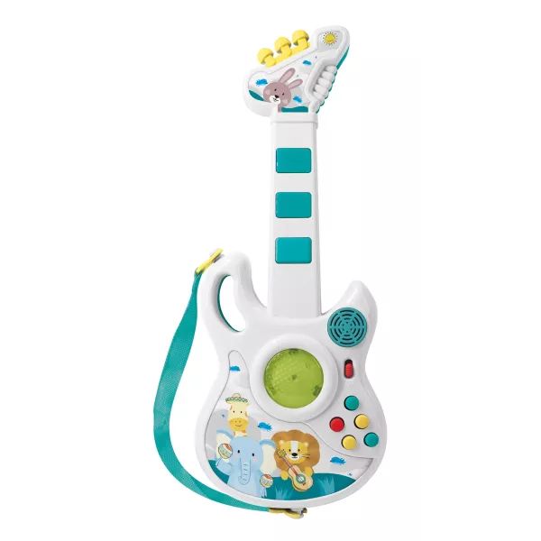 Grająca, świecąca gitara dla niemowląt