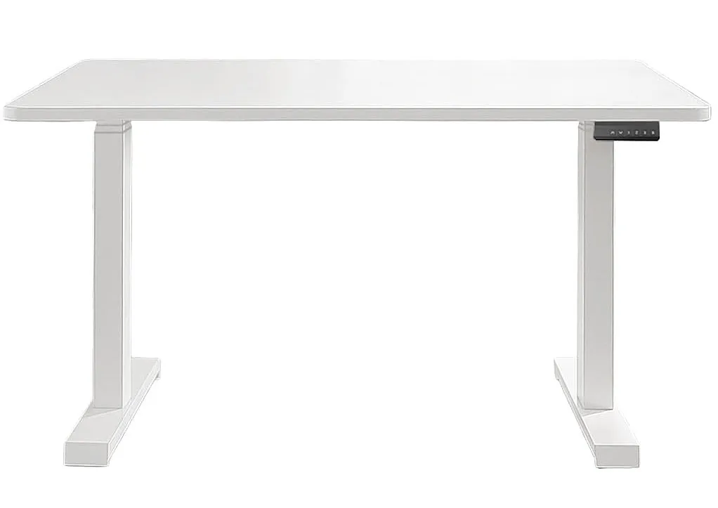 EDINOS Białe elektryczne biurko regulowane A4-F35
