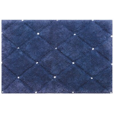 Dywanik łazienkowy Chic 387461 Prostokątny Granatowy