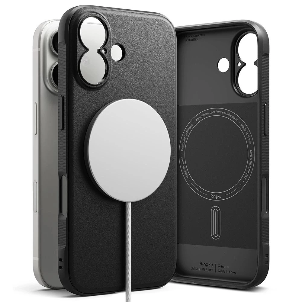 Etui do iPhone 17 Ringke Onyx Magnetic MagSafe Czarne