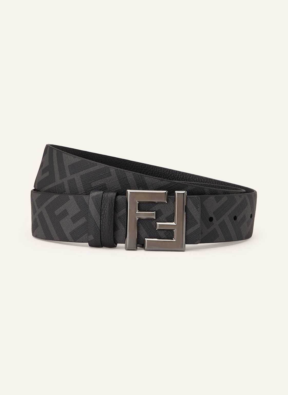 Fendi Pasek Skórzany schwarz