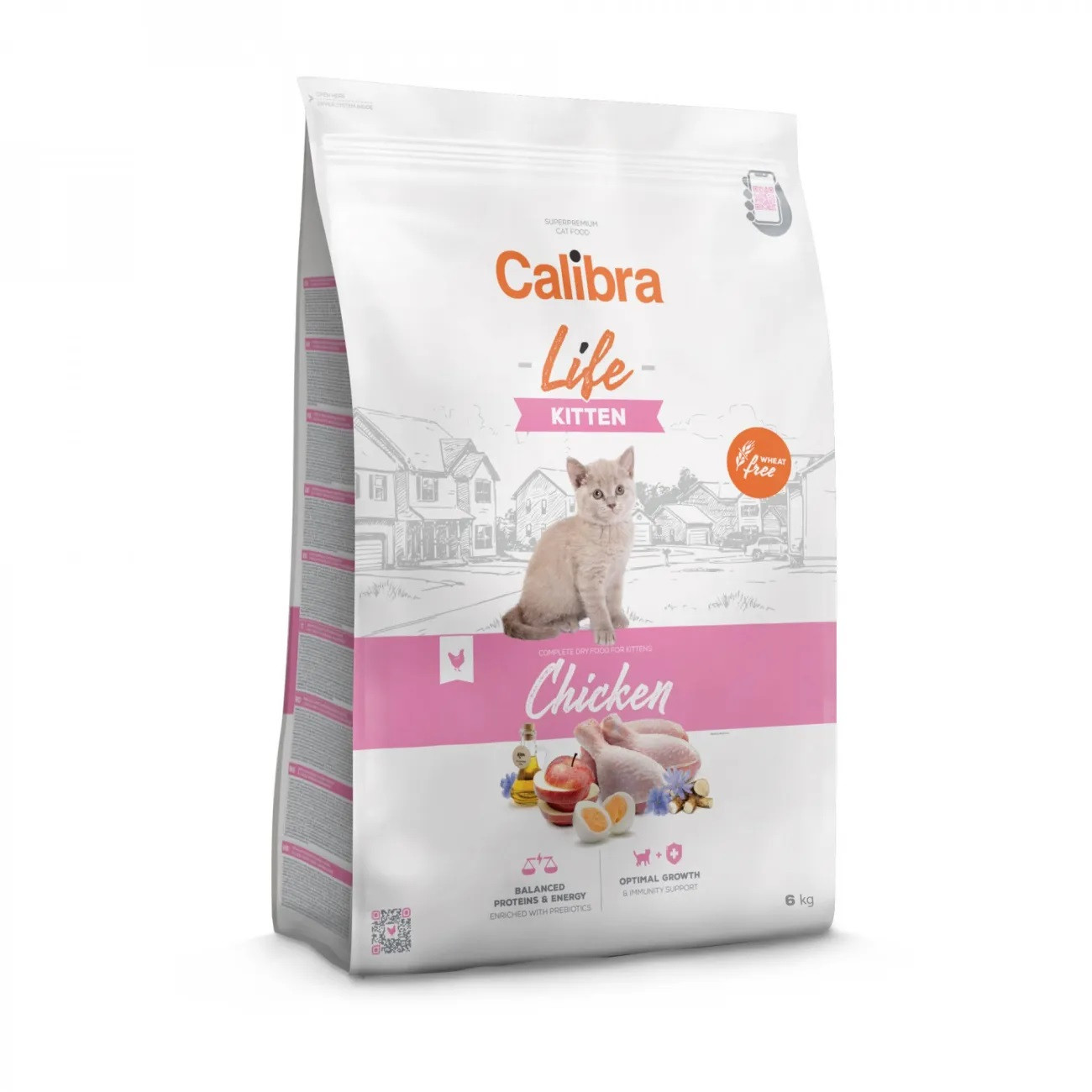 CALIBRA Cat Life Kitten Chicken - sucha karma dla kota - 6kg