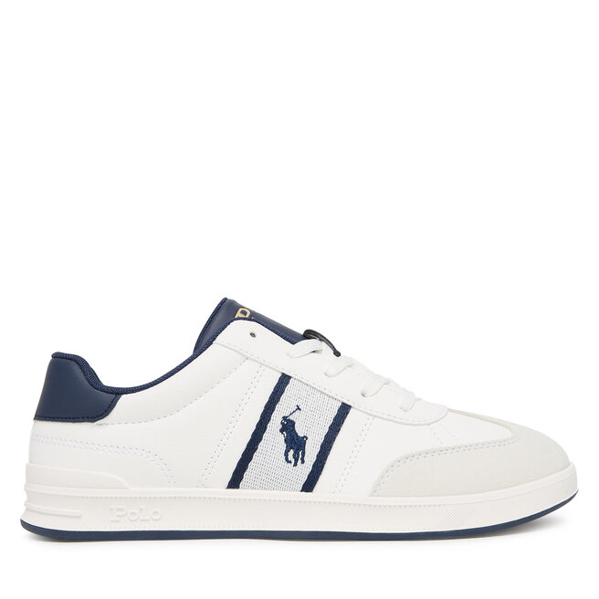Sneakersy Polo Ralph Lauren Heritage Court III T-Toe RL03354102 Biały