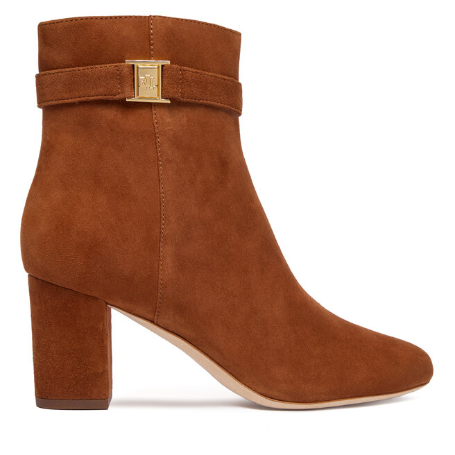 Botki LAUREN RALPH LAUREN Kellie Bt Hi 802967827002 Brązowy