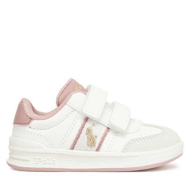Sneakersy Polo Ralph Lauren Heritage Court III T-Toe Ez RL03360101 Biały