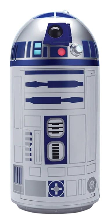 Ukonic Star Wars R2D2 Mini Fridge Niebieski, Srebrny