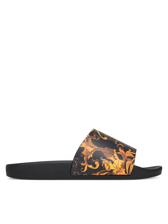 Versace Jeans Couture Klapki 79VA3SQ3 Czarny