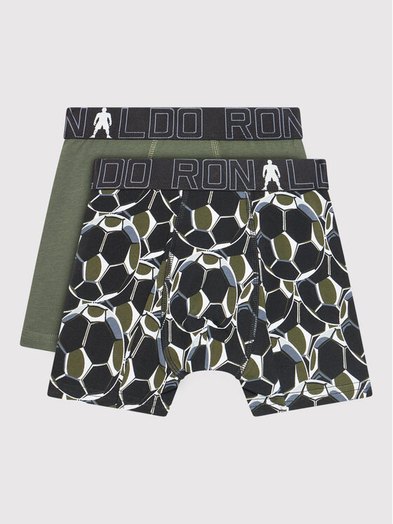 Cristiano Ronaldo CR7 Komplet 2 par bokserek Trunk 2-Pack 8400-51-565 Zielony