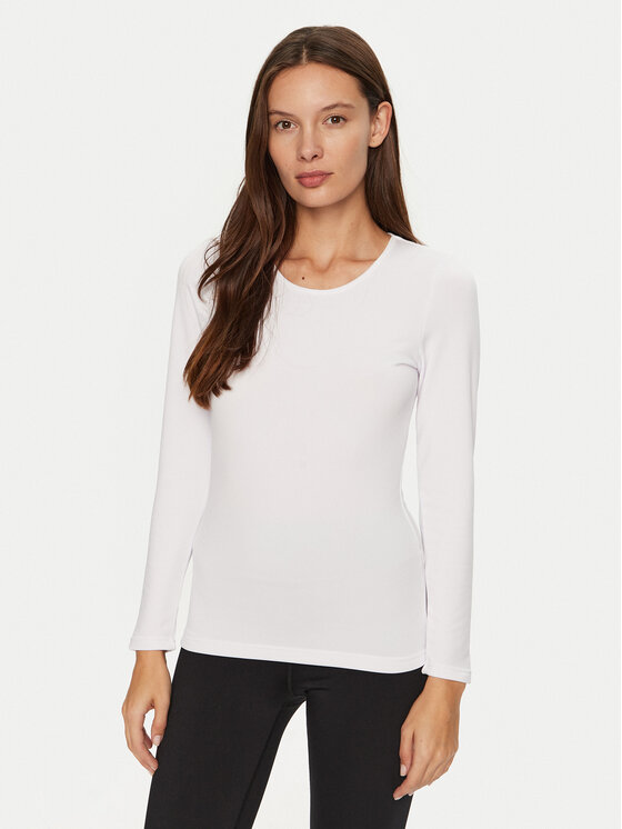 YSABEL MORA Bielizna termoaktywna górna 70002 Biały Slim Fit