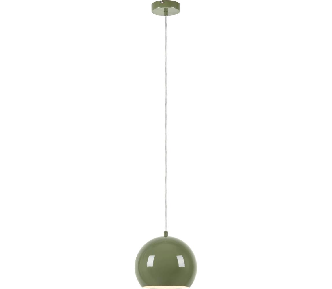 Markslöjd 108991 - Lampa wisząca na przewodzie POP 1xGU10/7W/230V śr. 20 cm zielona
