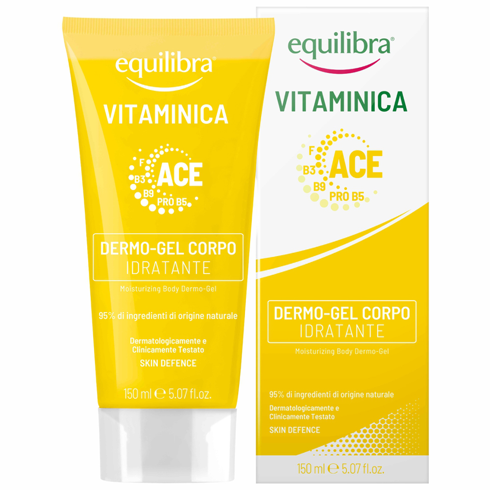 Equilibra Vitaminica, nawilżający dermożel do ciała, 150 ml