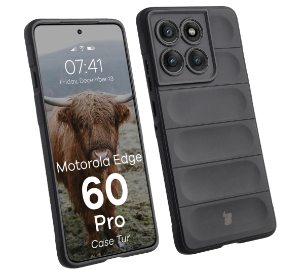 Bizon Tur do Motorola Edge 60 Pro Czarny