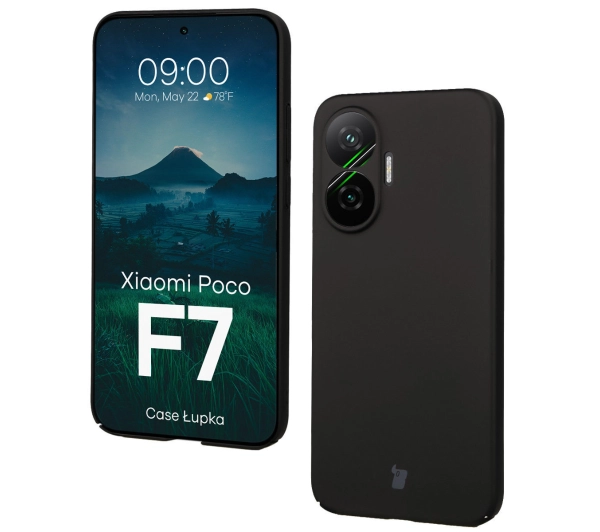 Bizon Łupka do Xiaomi POCO F7 Czarny