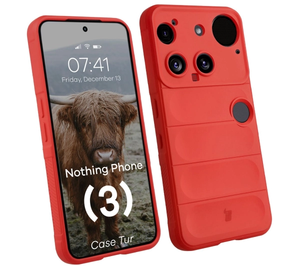Bizon Tur do Nothing Phone 3 Czerwony