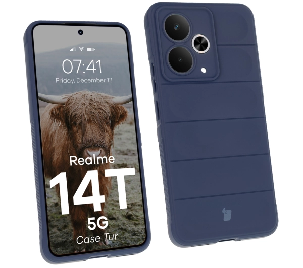 Bizon Tur do Realme 14T 5G Granatowy