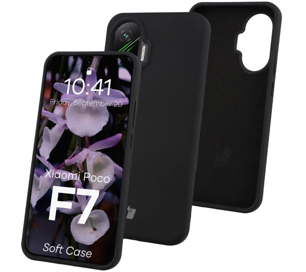 Bizon Soft do Xiaomi POCO F7 Czarny