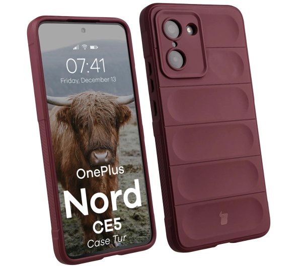 Bizon Tur do OnePlus Nord CE5 5G Ciemnofioletowy