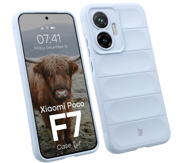 Bizon Tur do Xiaomi Poco F7 Jasnoniebieski