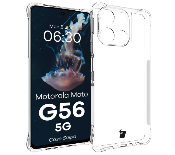 Bizon Salpa do Motorola Moto G56 5G Przezroczysty