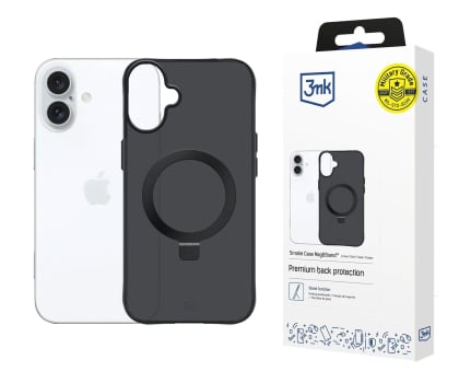 3mk Smoke Case Mag&Stand do iPhone 17