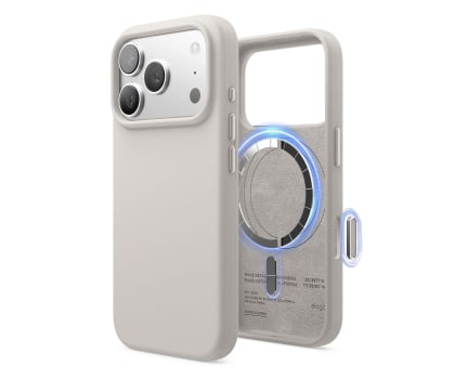 Elago Magsafe Silicon Case do iPhone 17 PRO Stone